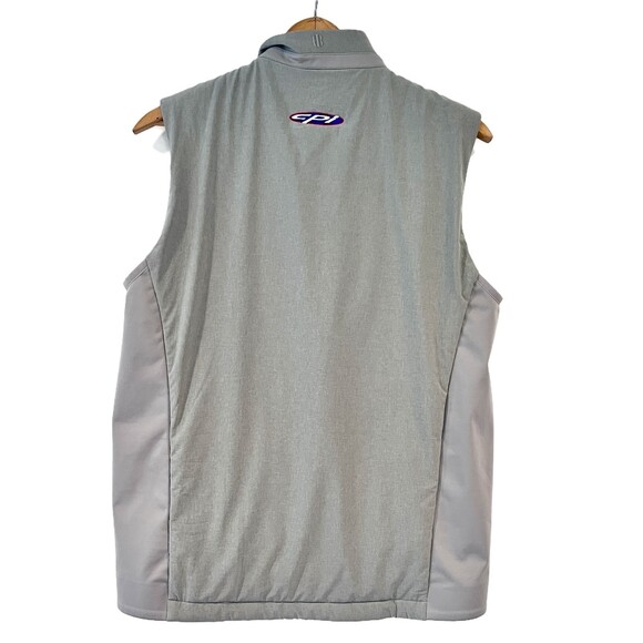 Holderness & Bourne The King Golf Vest Grey Insulated Full Zip Medium - Picture 6 of 8